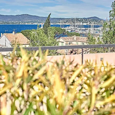 Daire Sea Tropez-grand Studio, Terrasse Vue Mer, Garage