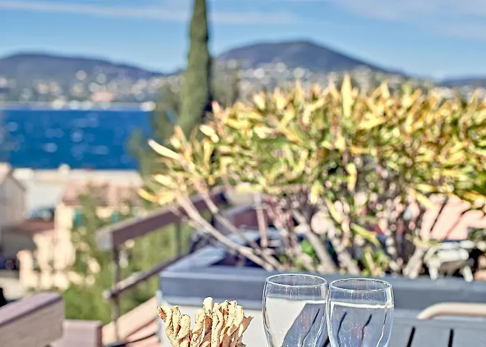 Sea Tropez-grand Studio, Terrasse Vue Mer, Garage Saint-Tropez